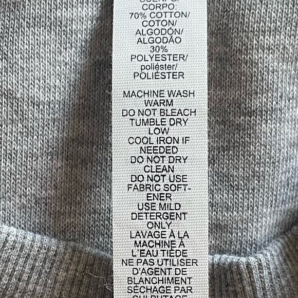 Adidas Women's Changeover Crew Sweatshirt Gray Size Medium - Picture 8 of 9